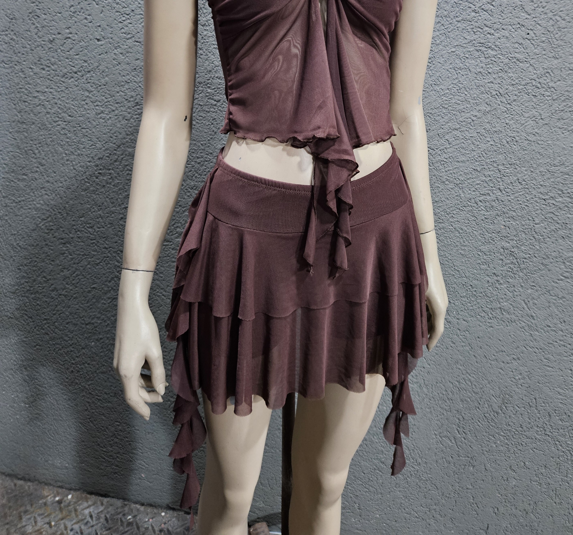 Short y Pollera Tul Bolado - Imagen 3
