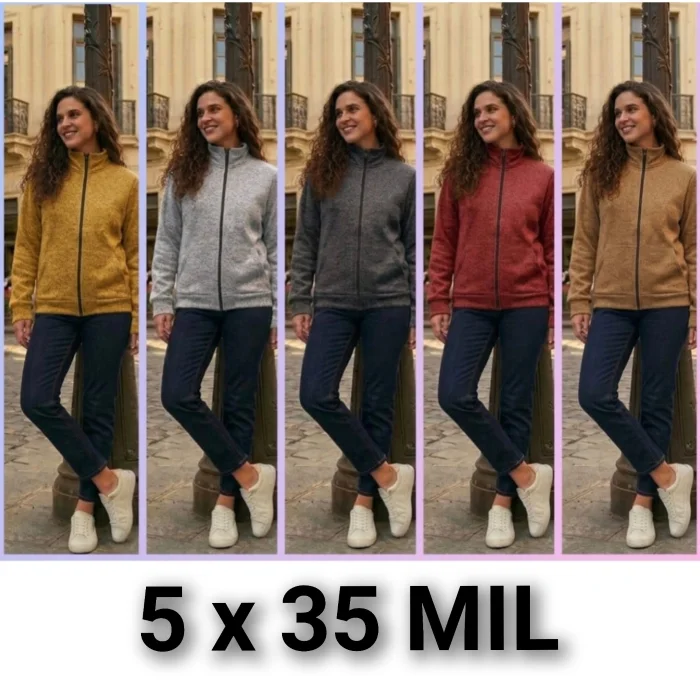 Campera Lanilla Rustico