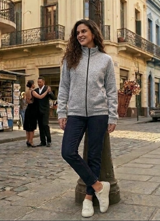 Campera Lanilla Rustico - Imagen 2