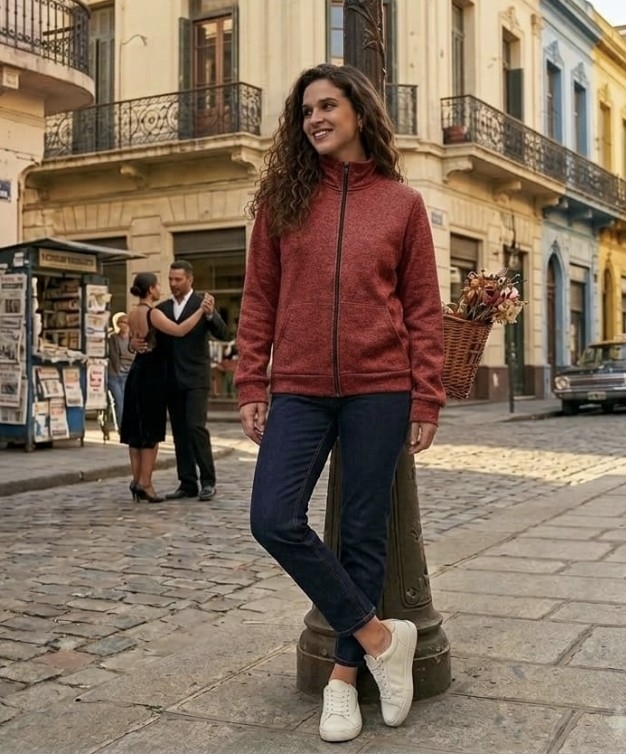 Campera Lanilla Rustico - Imagen 3