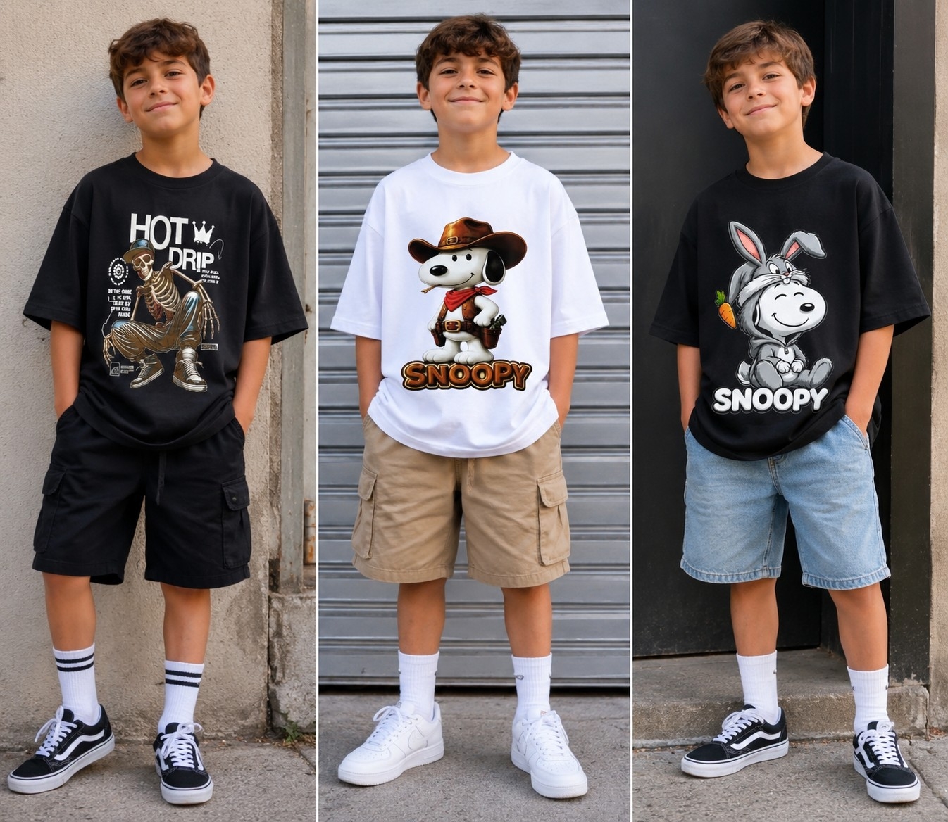 Remeras Oversize de Niños - Imagen 3