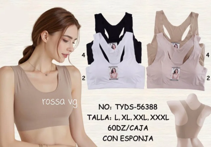Pack X3 Top Segunda Piel Bretel Ancho
