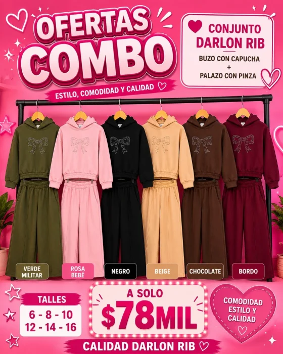 Oferta de Conjunto de Nena