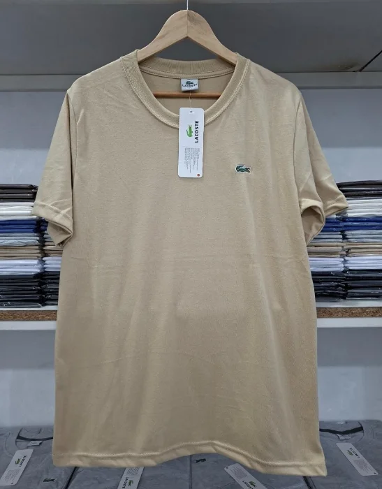 Remera Lacoste Premiun de Hombre