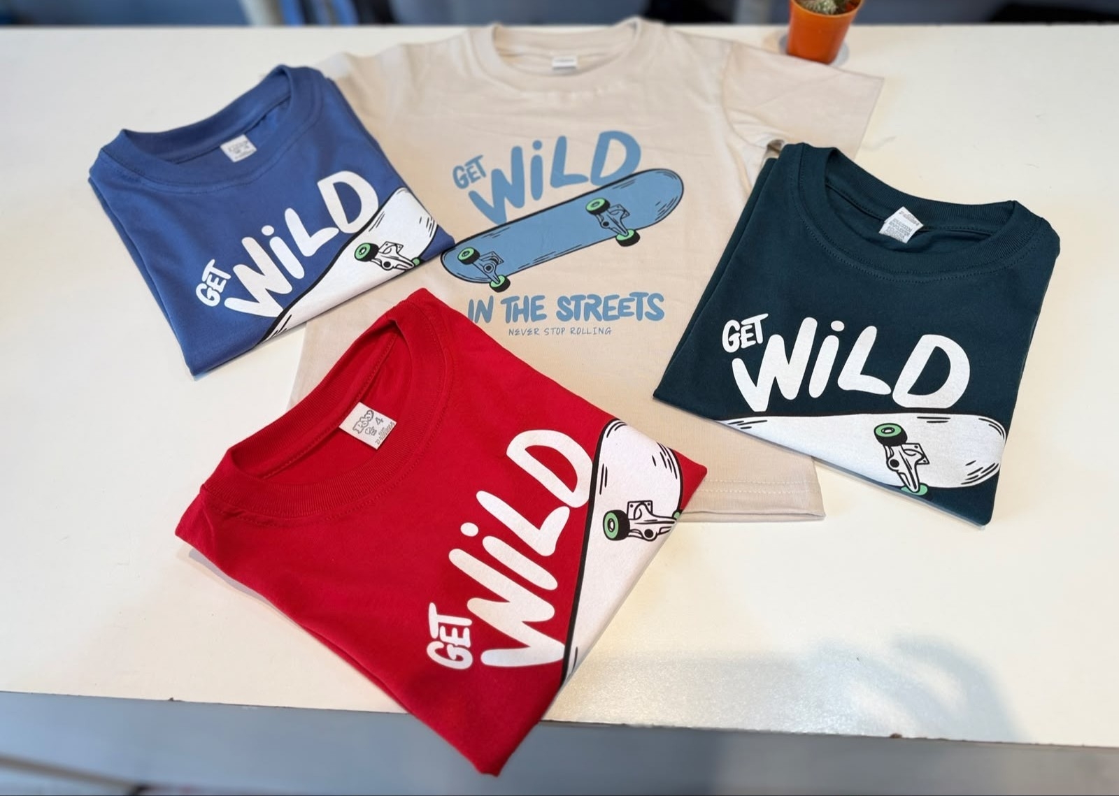 Remeras con Estampa de Niño Algodón Peinado - Imagen 2