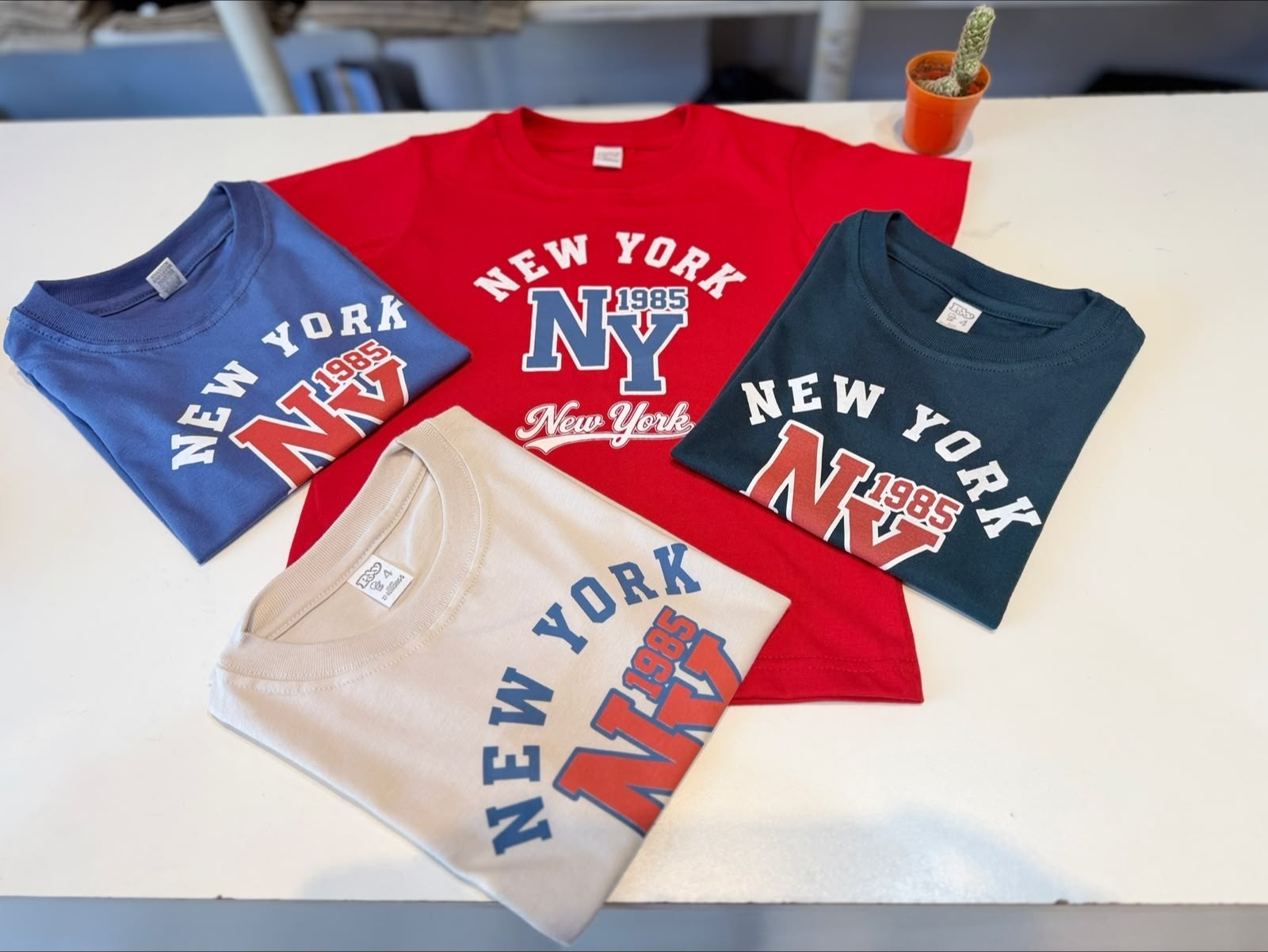 Remeras con Estampa de Niño Algodón Peinado - Imagen 3