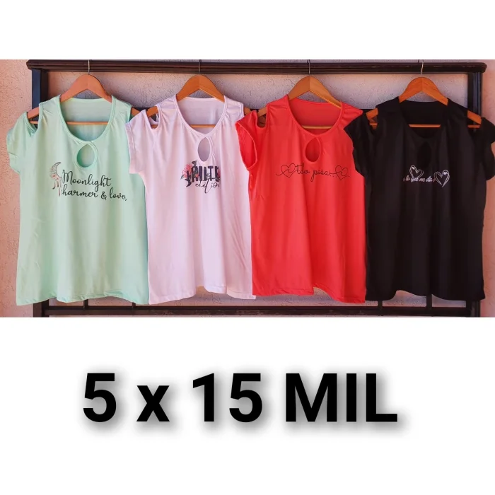 Remera Hombro Caido