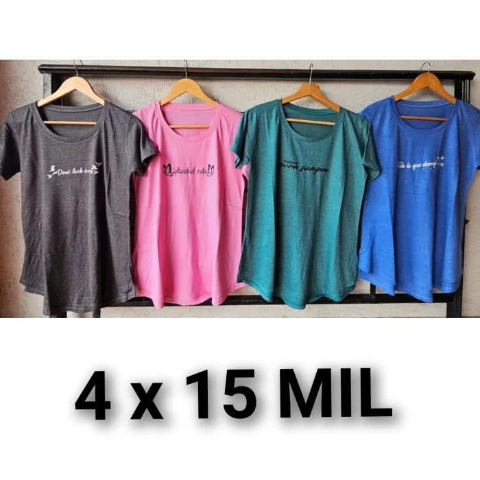 Remera Jersey Estampado