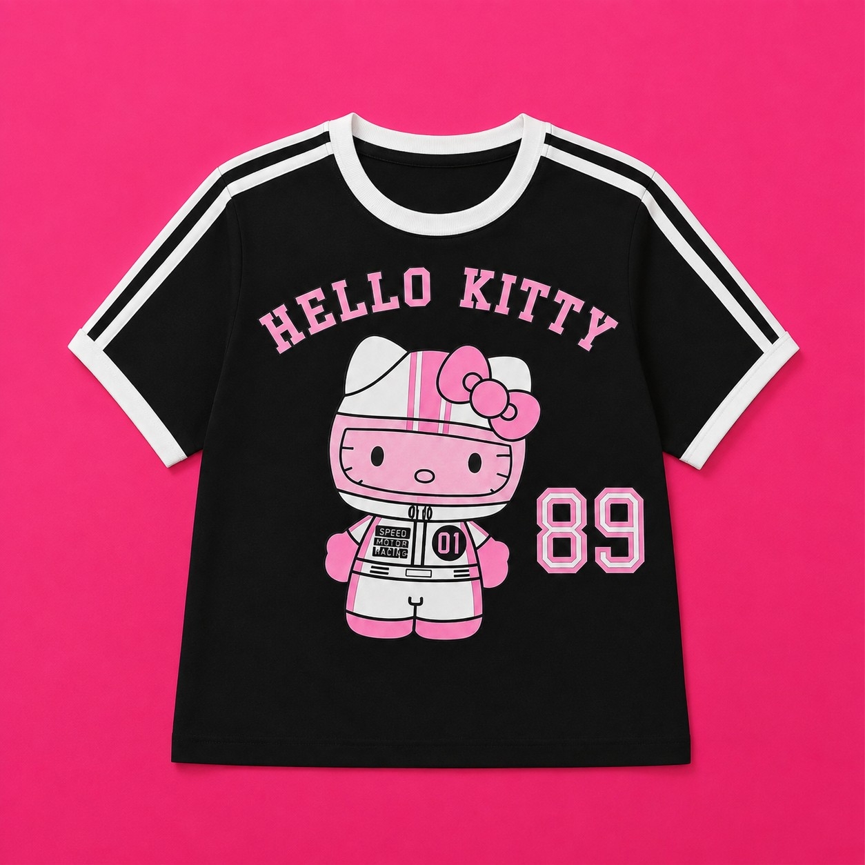 Reme #hello Kitty Color  Negro y Blanco - Imagen 2