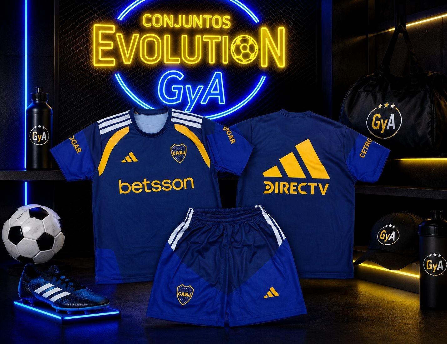 Conjunto.boca Entrenamiento Niño - Imagen 2