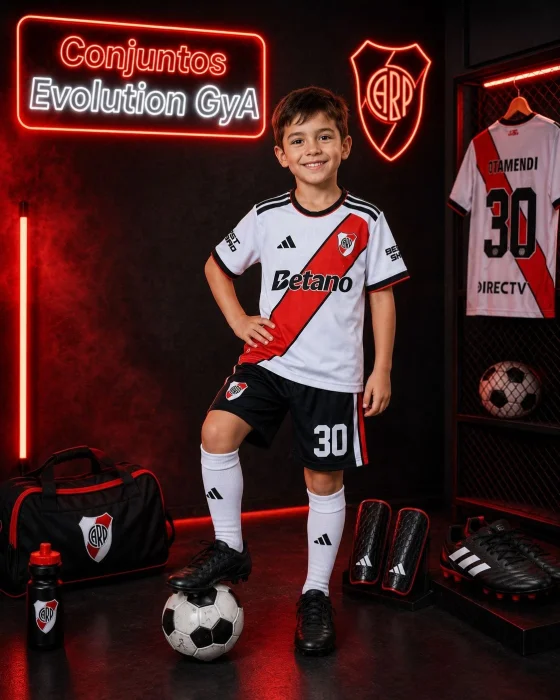 Conjunto River Titular Otamendi Niños