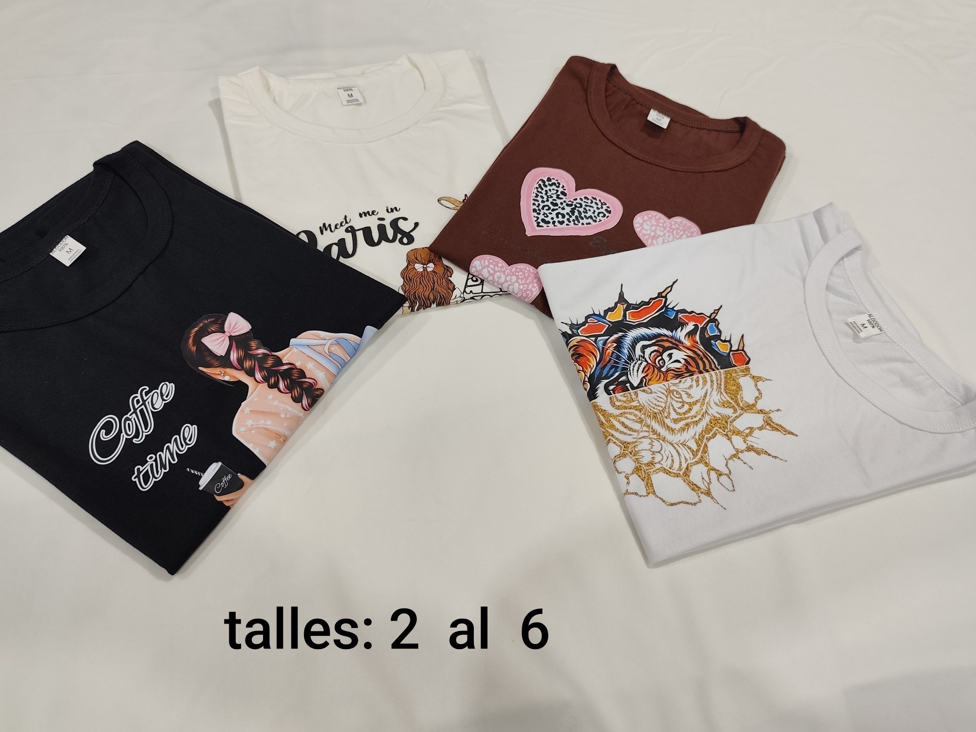 Remeras Algodón Peinado - Imagen 2