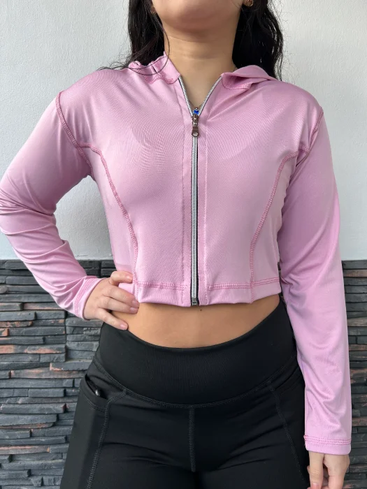 Campera Deportiva Costura Bordada