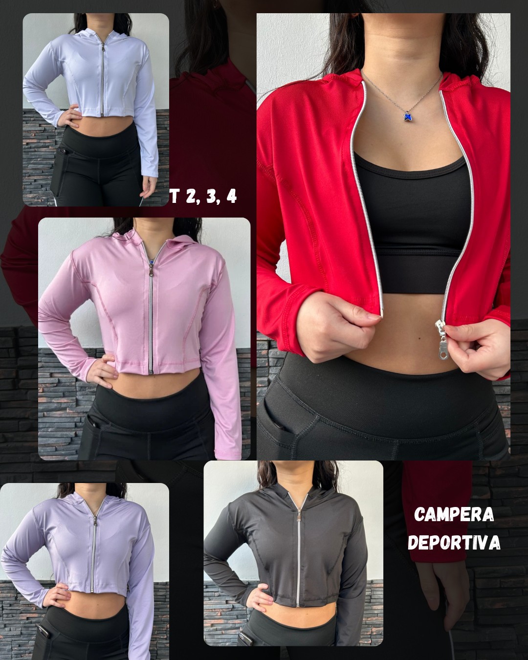 Campera Deportiva Dama - Imagen 2