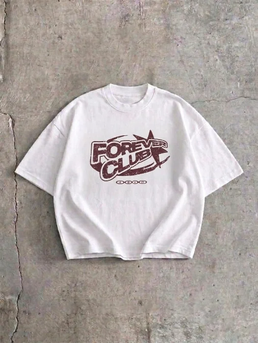 Remera Boxy Fit Estampada