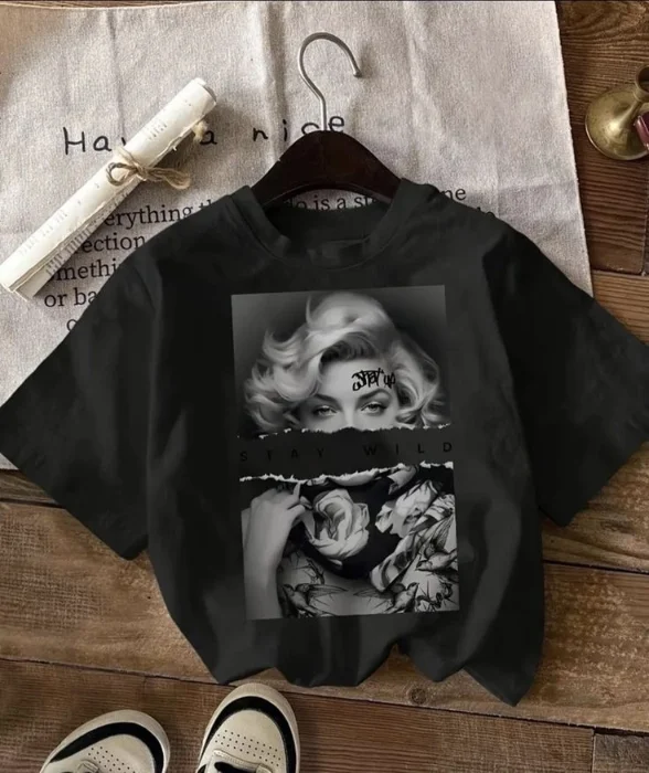 Remera Estampada Stay Wild