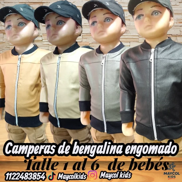 Camperas Engomadas  de Bebe