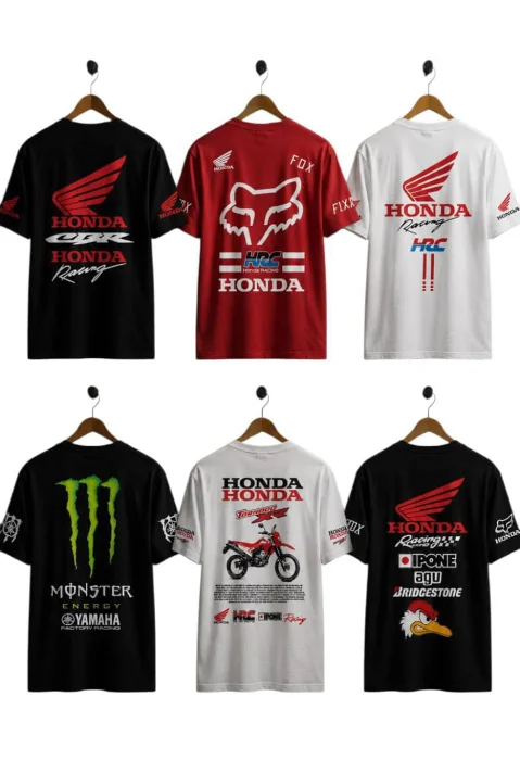 Promo Remera Honda  X 12
