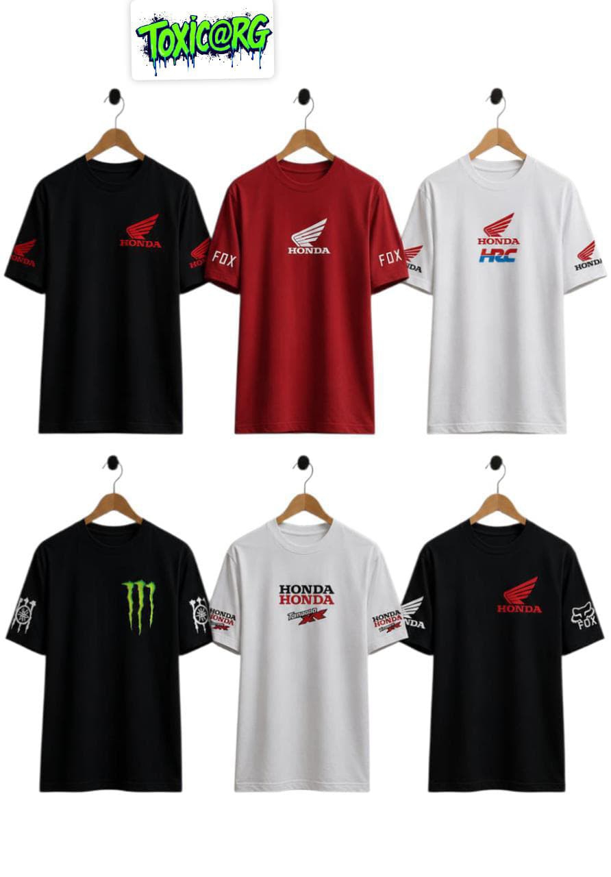 Promo Remera Honda  X 12 - Imagen 3