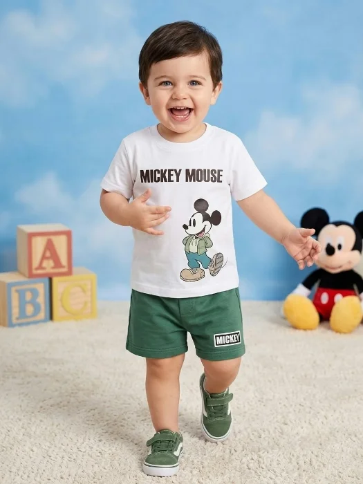 Conjunto de Bebe Cheto Mickey