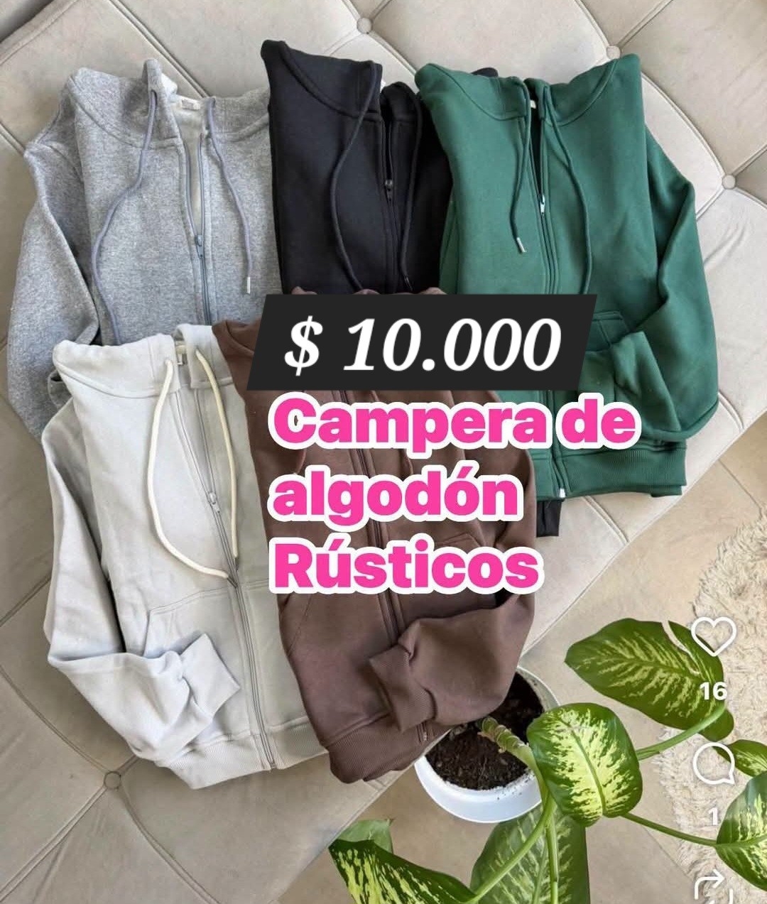Campera de Algodon Rustico - Imagen 2