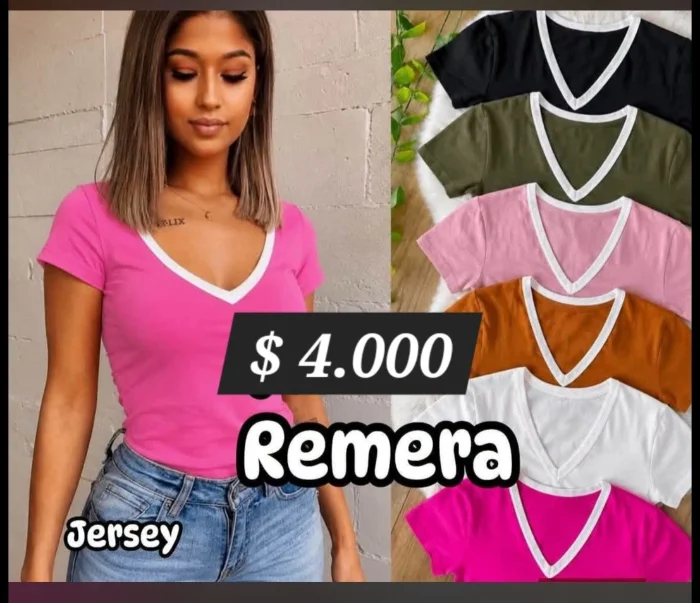 Remera de Algodon V