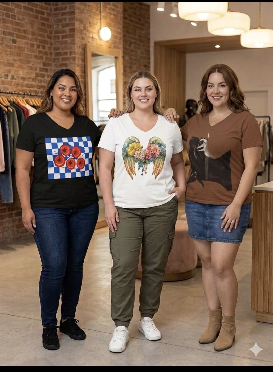 Remeras Cuello V Algodón Peinado Premiun - Imagen 2