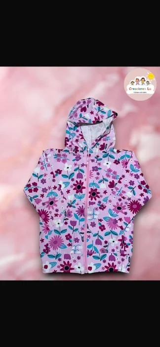 Campera Algodon C/lycra Estampada