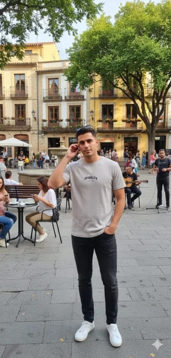 Remeras de Waffle de Hombre