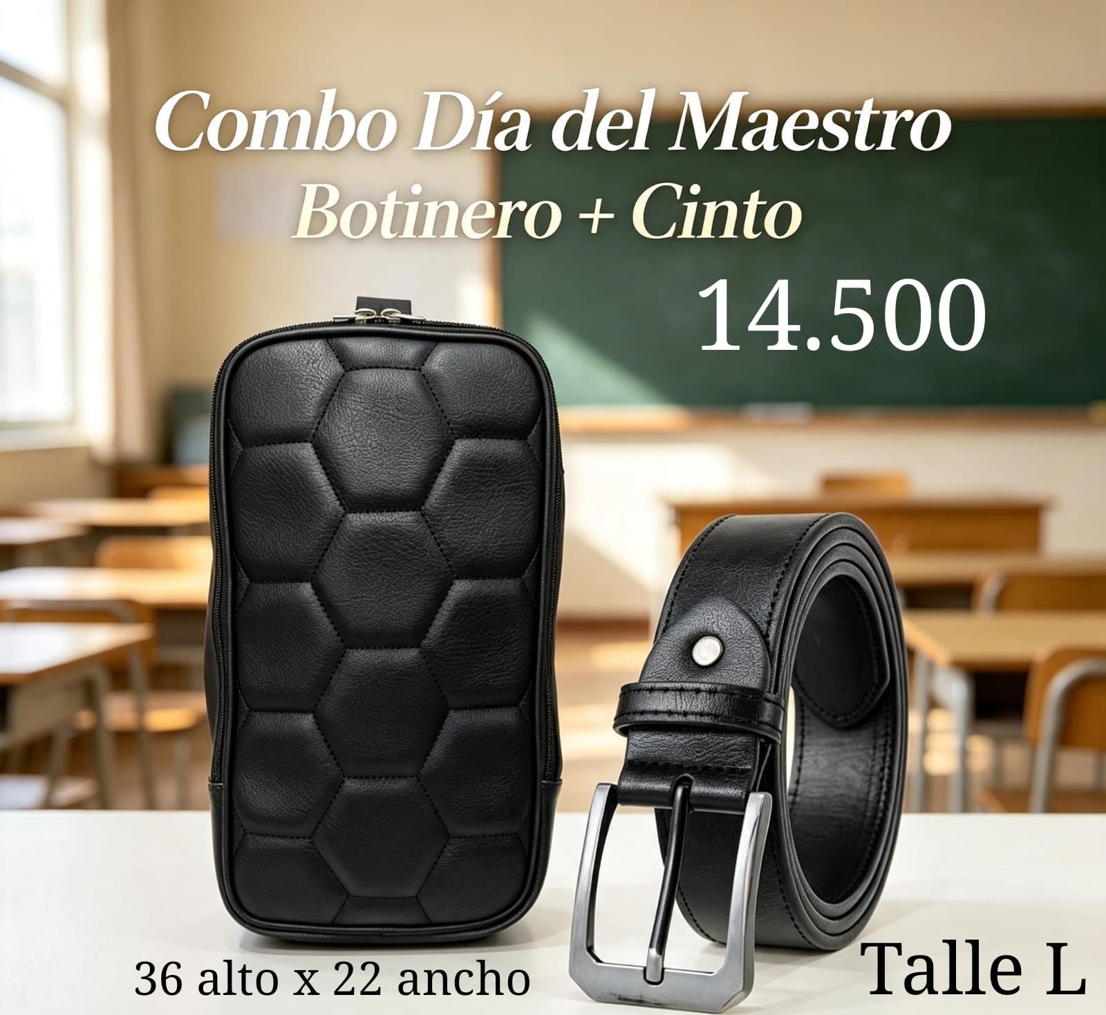 Combo Botiero + Cinto Excelente Calidad - Imagen 1