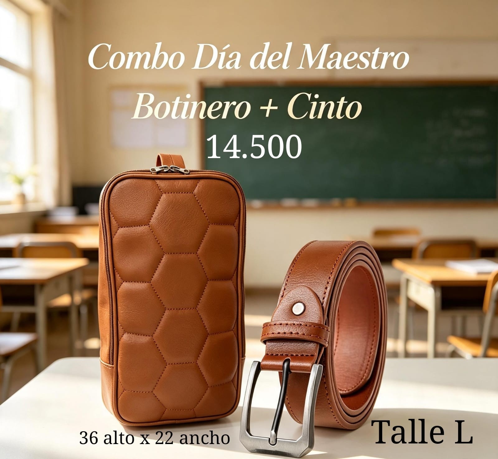Combo Botiero + Cinto Excelente Calidad - Imagen 2
