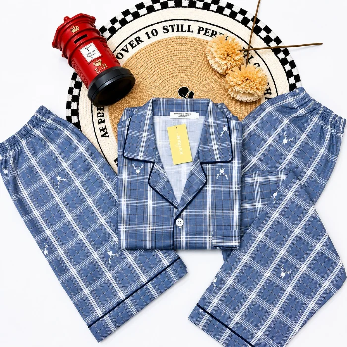 Pijama Camisero 3 Piezas Unisex