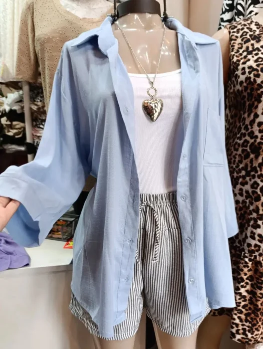 Camisas Lino Espandex Talles Grandes