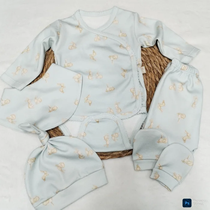 Ajuar 5 Piezas Body Kimono