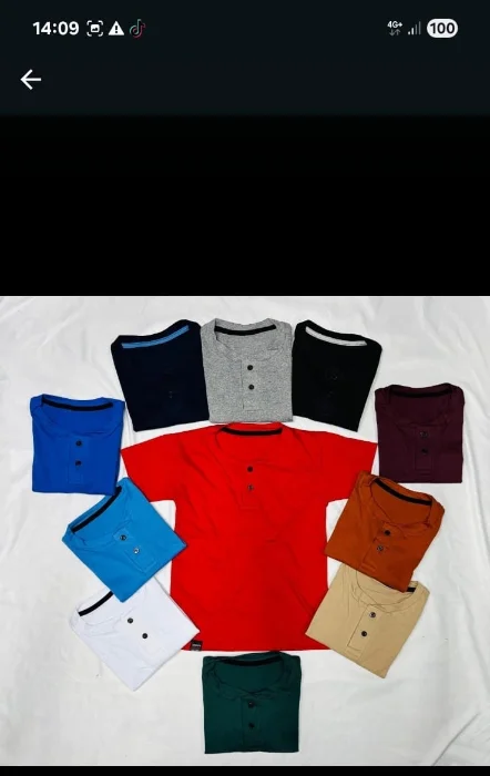 Chombas Cuello Redondo