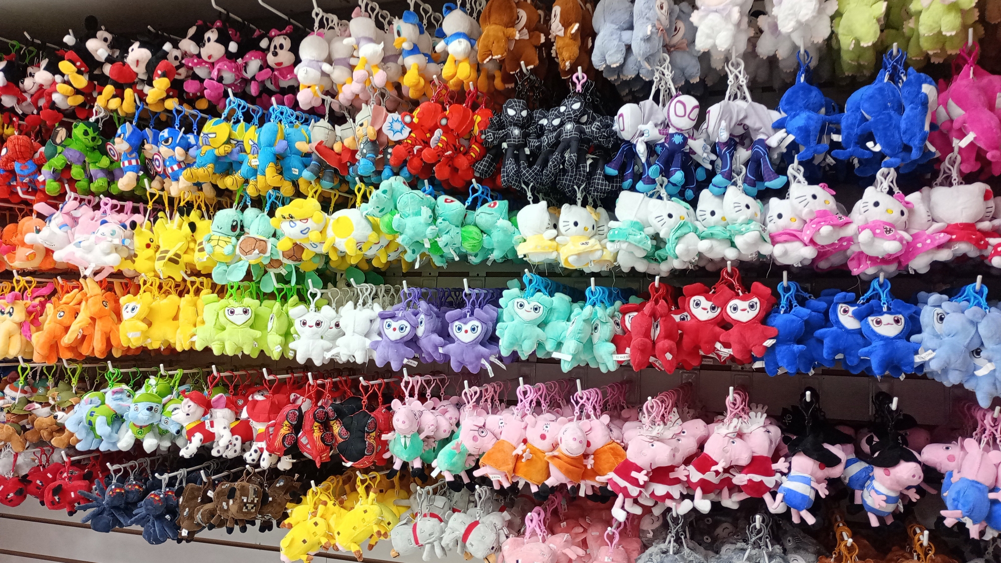 Llaveros Peluches Personaje - Imagen 3