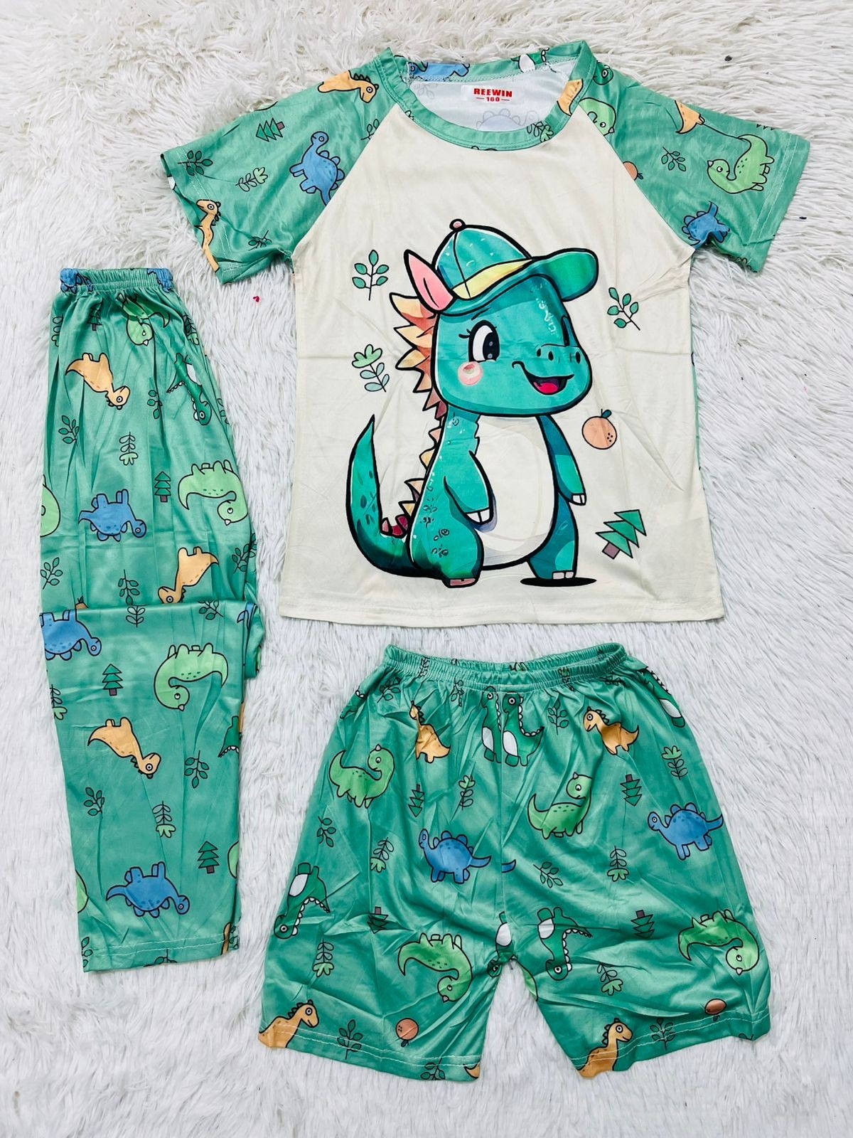 Pijamas de 3 Piezas de Nena - Imagen 2