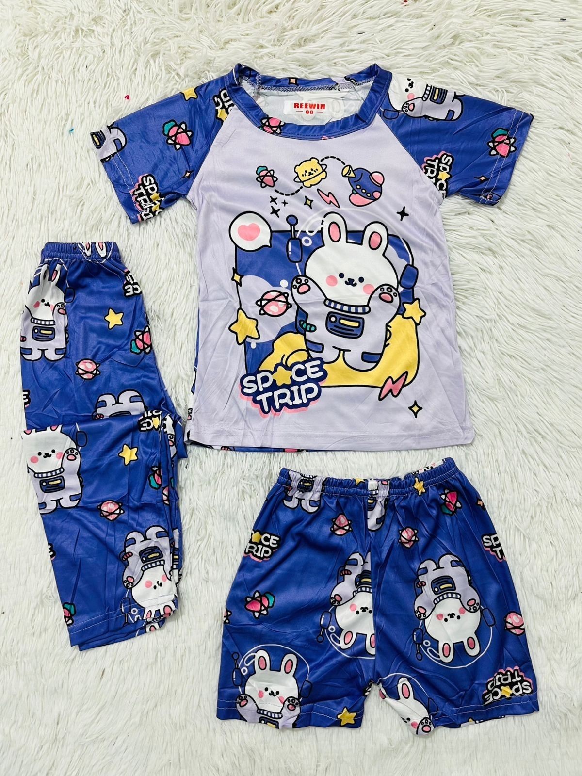 Pijamas de 3 Piezas de Nena - Imagen 4