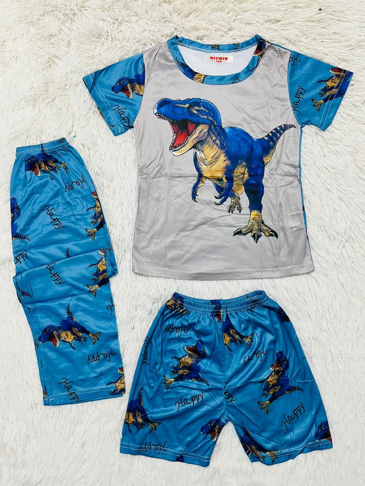 Pijamas de 3 Piezas de Nena - Imagen 6