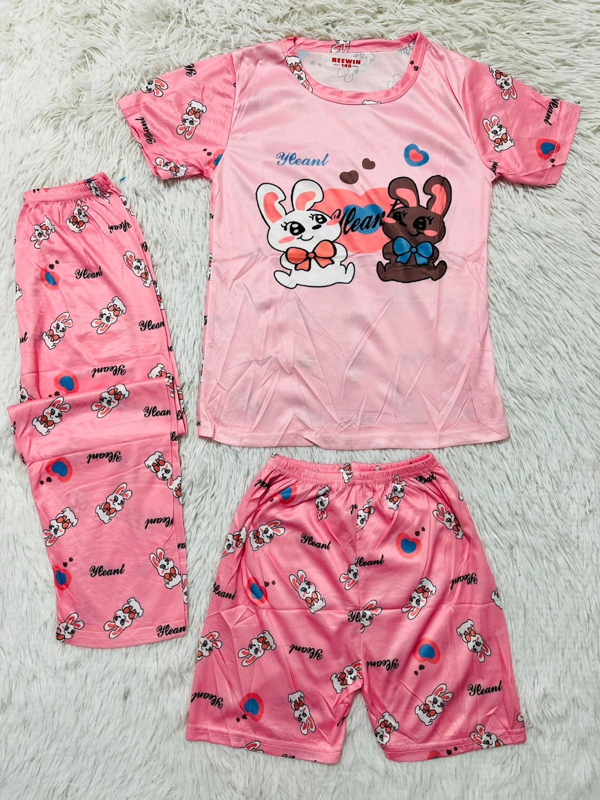 Pijamas de 3 Piezas de Nena - Imagen 7