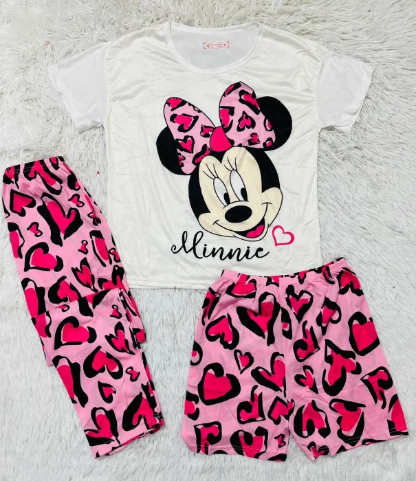 Pijamas de 3 Piezas