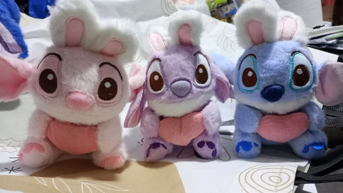 Llavero Stich y Angela
