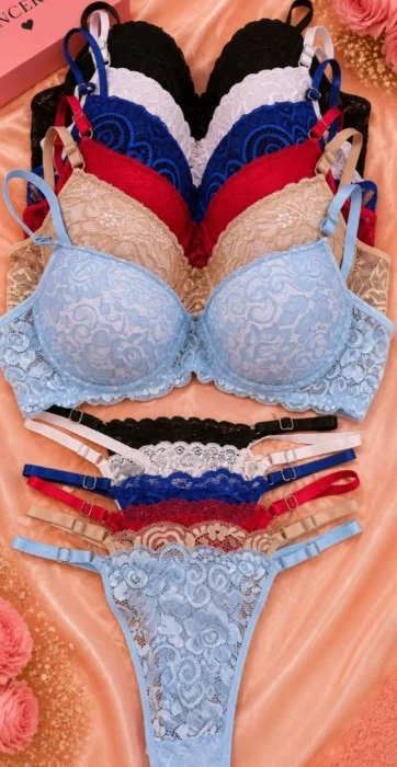 Conjunto Encaje Armado con Aro