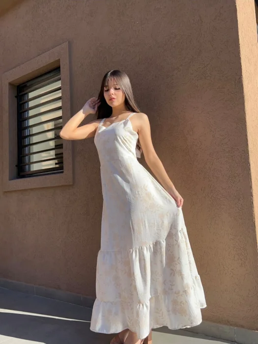 Vestido Largo Cey Puffin - Hilda
