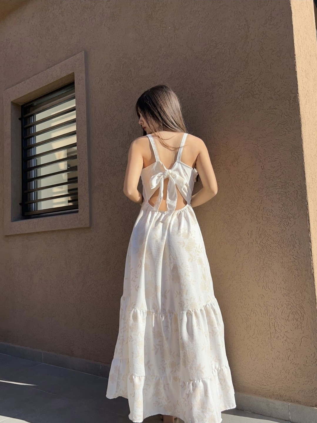 Vestido Largo Cey Puffin - Hilda - Imagen 2