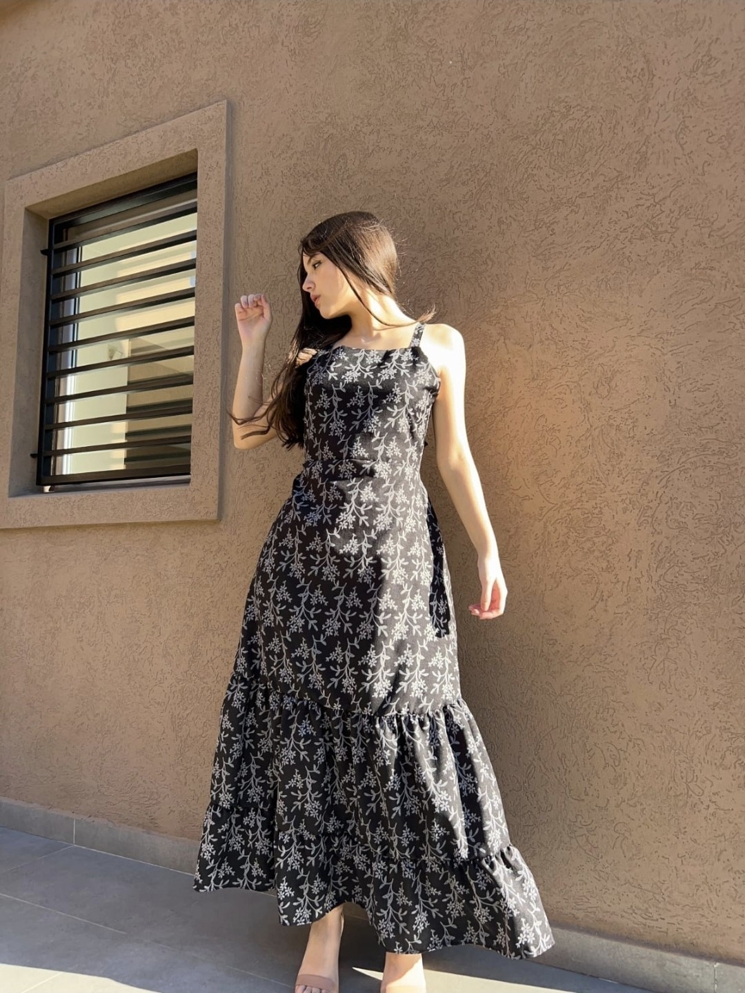 Vestido Largo Cey Puffin - Hilda - Imagen 7