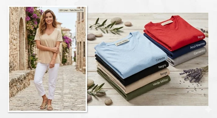 Blusas de Cey Cuello V