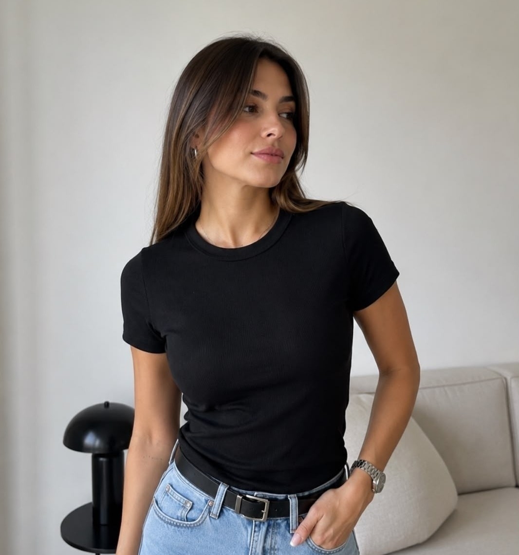 Remeras de Dama Modal Sof Cuello Redondo - Imagen 2