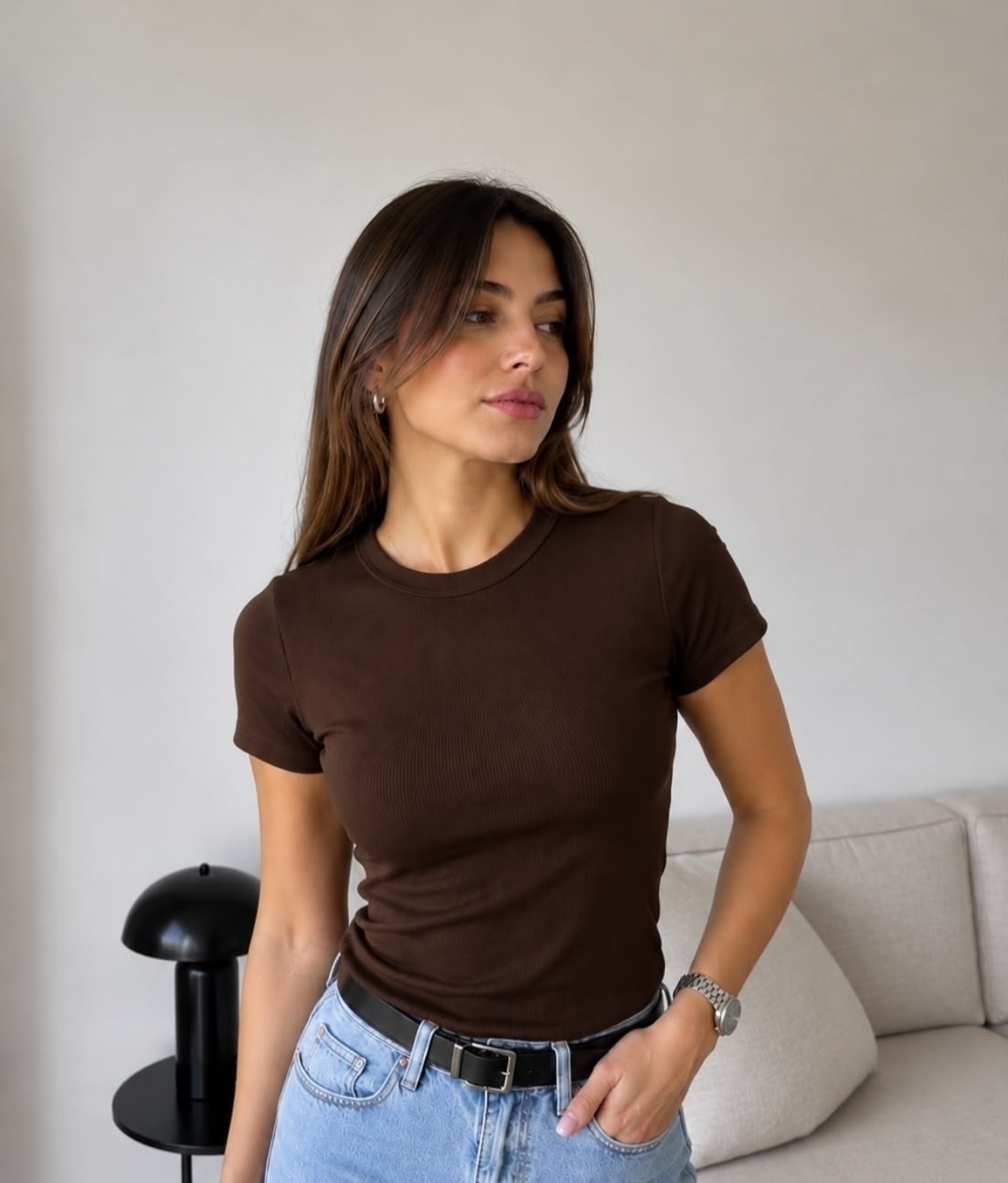 Remeras de Dama Modal Sof Cuello Redondo - Imagen 3