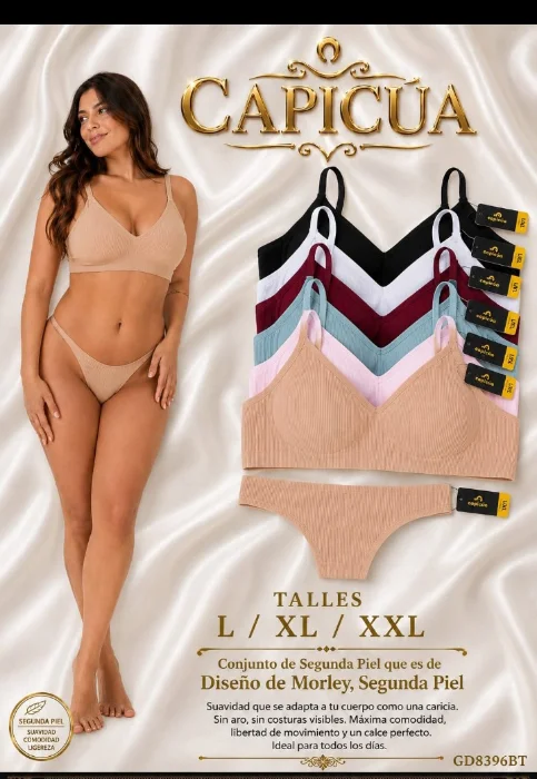 Conjunto Capicua Premium Art Gd8396bt